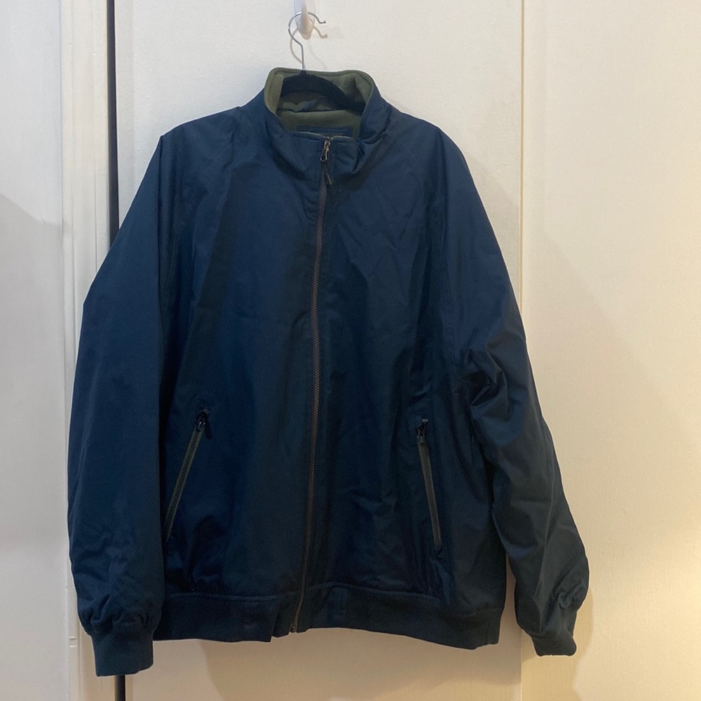 Men’s Orvis Fleece Lined Windbreaker. Size XL.